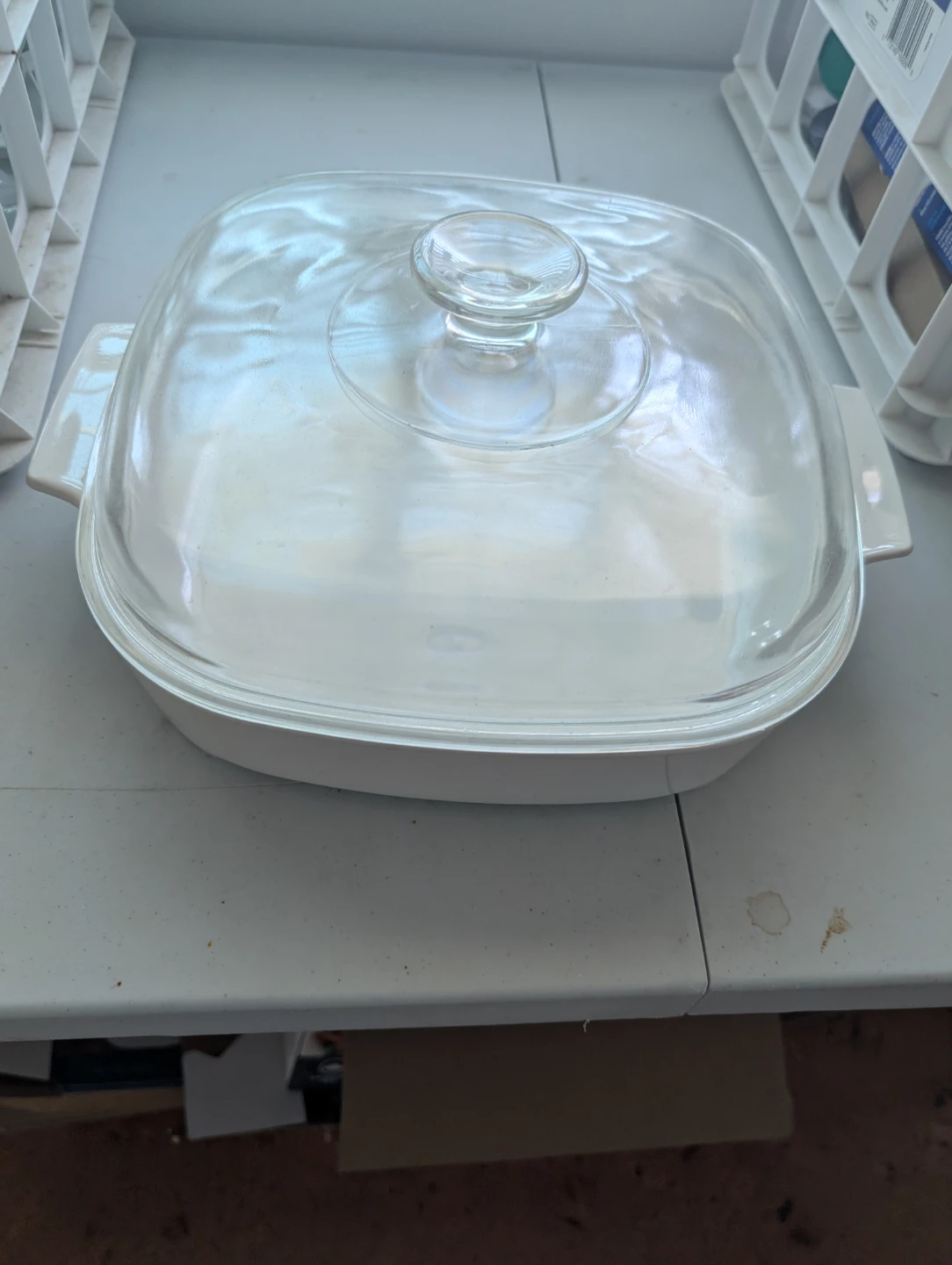 CorningWare Microwave Browning Dish