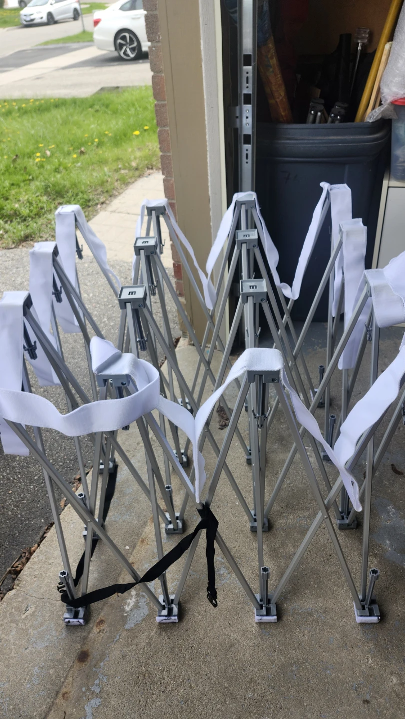 Pop-up Tent Frame with Bags and Weights