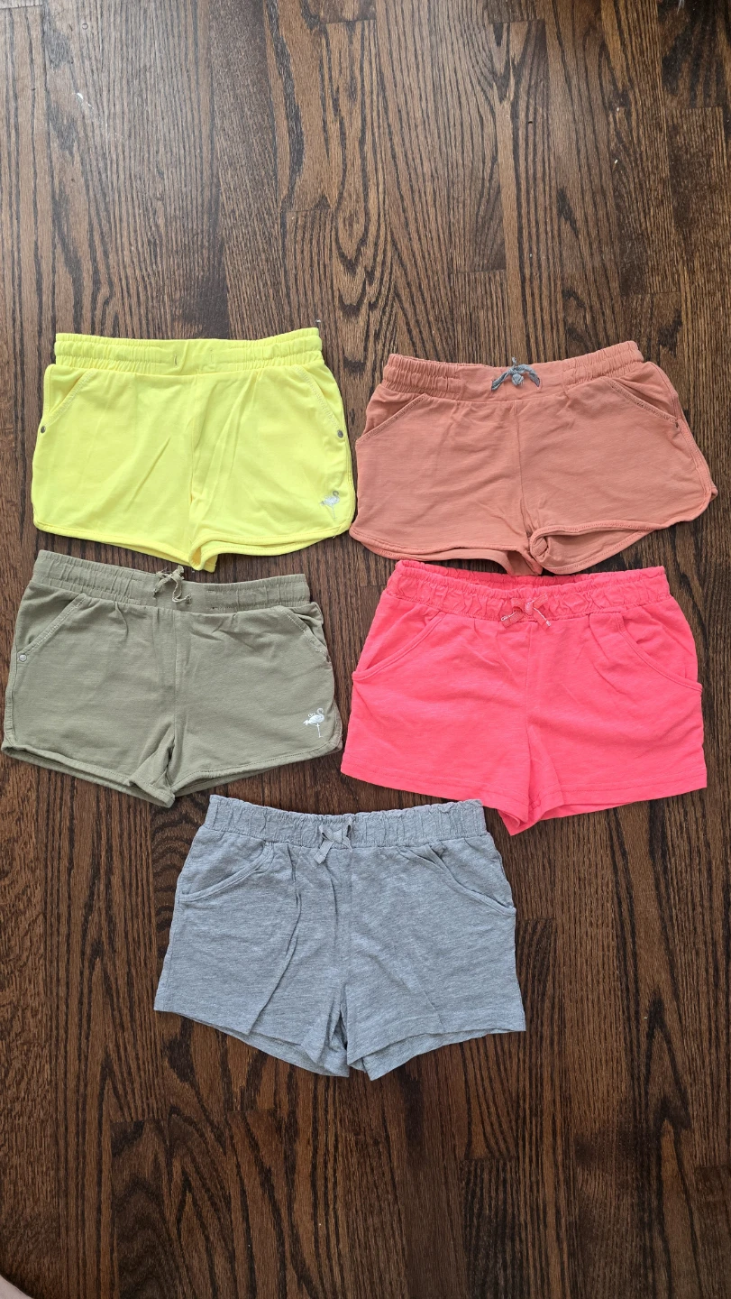 Girls Shorts Bundle of 5 - size 8Y