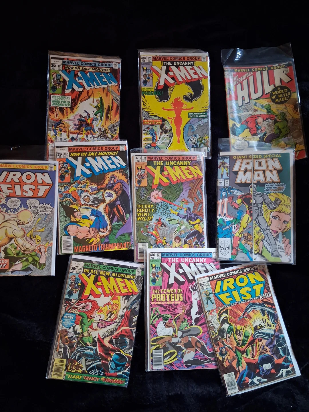 Marvel Comics Lot - Uncanny X-Men, Iron Fist, Punisher & More