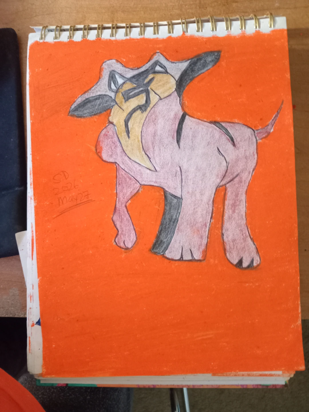 Interesting Brown Dog with Custom Artist Sherwin - photo 2