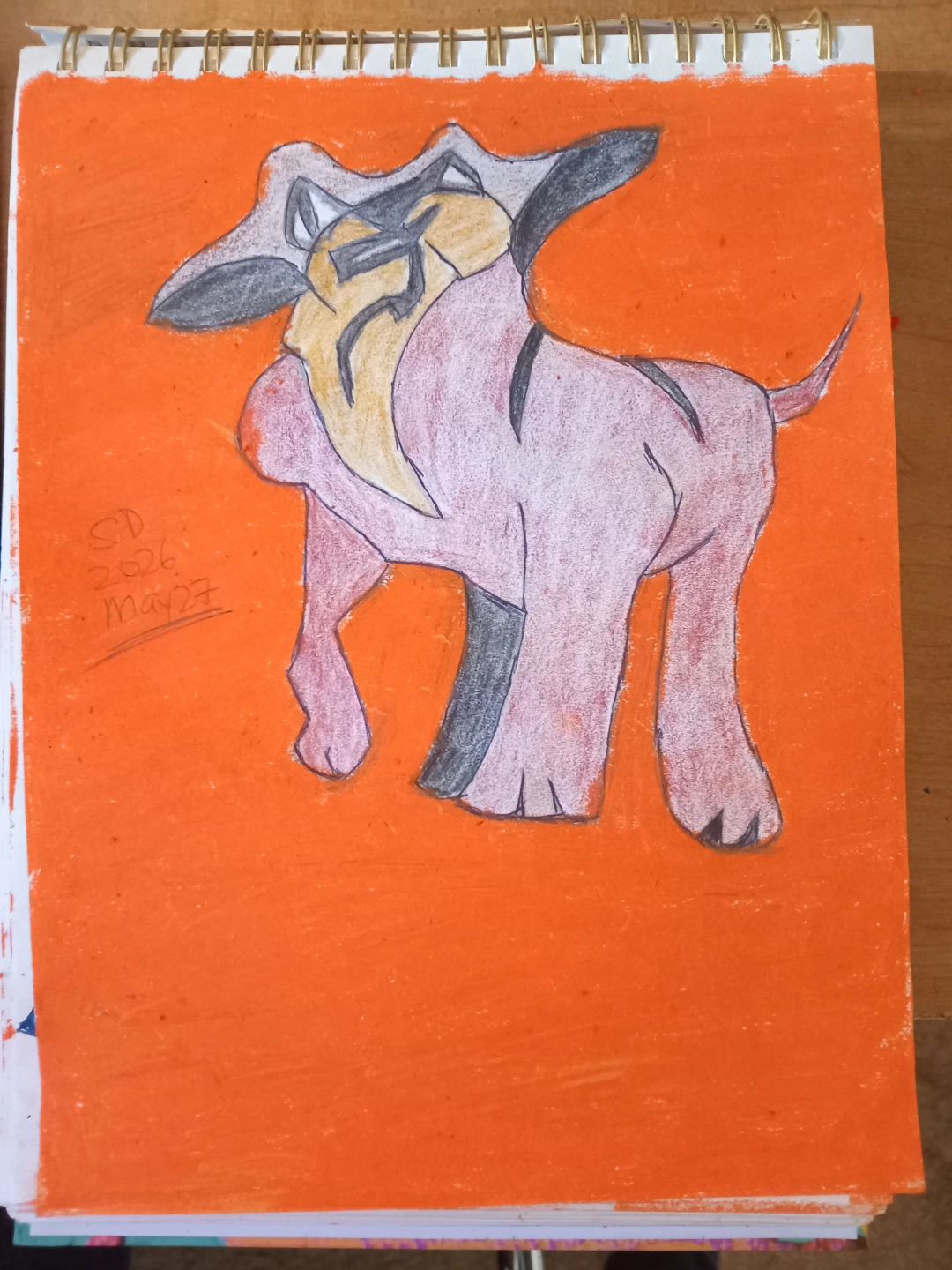 Interesting Brown Dog with Custom Artist Sherwin - photo 3