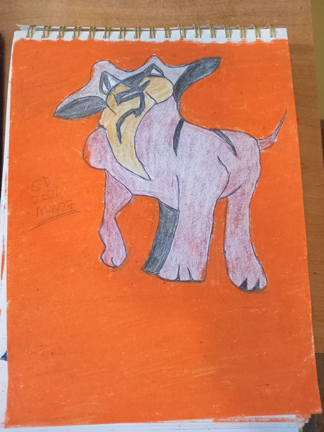 Interesting Brown Dog with Custom Artist Sherwin - photo 4