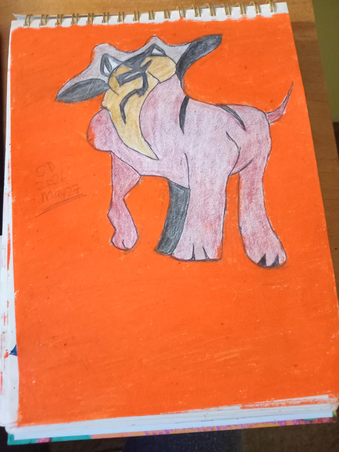 Interesting Brown Dog with Custom Artist Sherwin - photo 5
