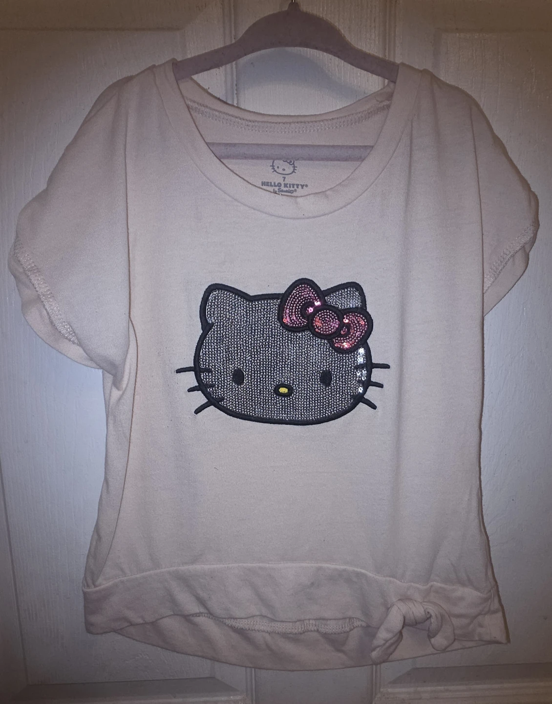 Hello Kitty T-Shirt - Pink, Size 7