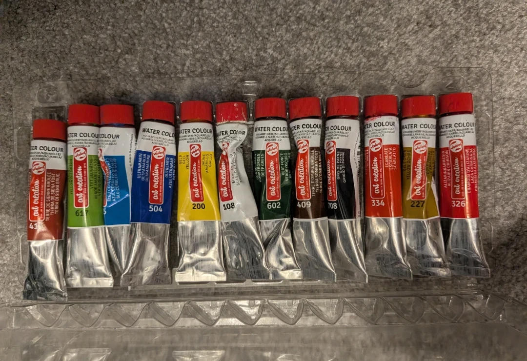Art Creation Watercolour Paint Tubes (12ml) and Oil Pastels - photo 3
