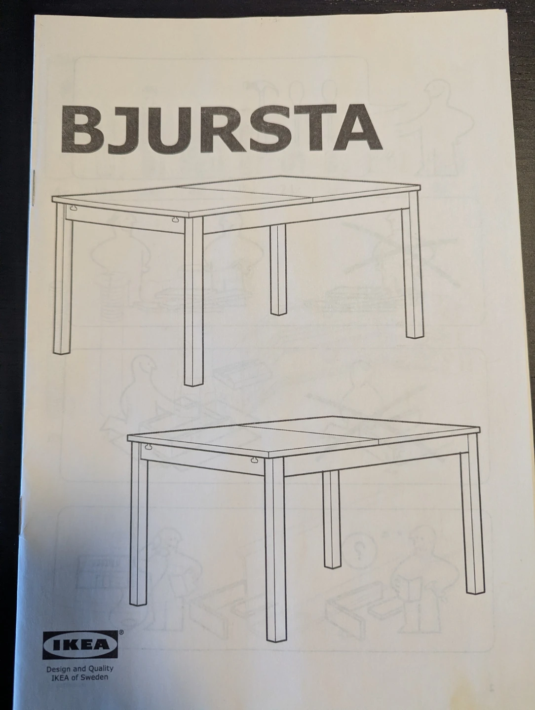 GREAT DEAL - IKEA BJURSTA Extendable Table With PINNTORP Chairs - photo 4