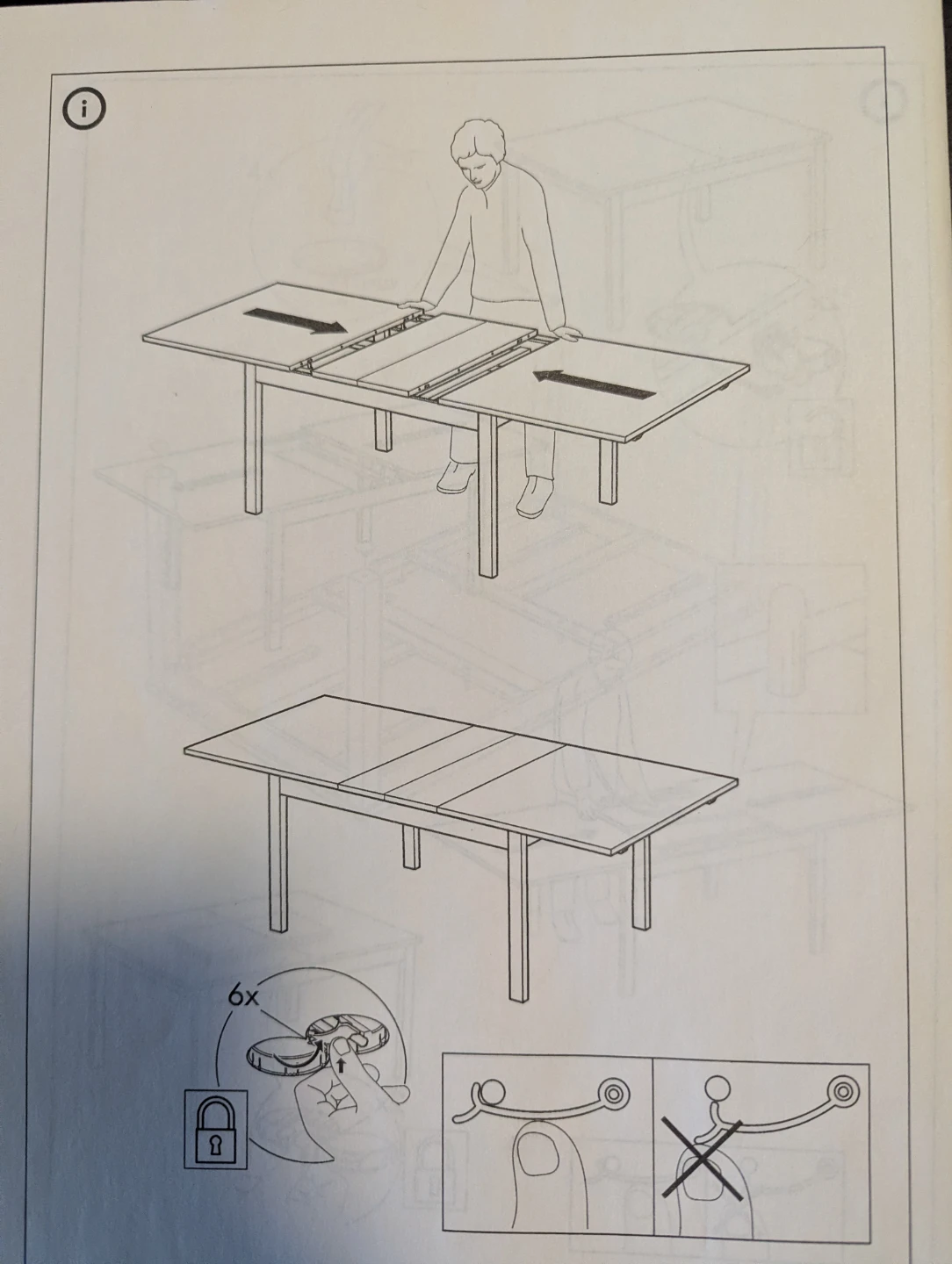 GREAT DEAL - IKEA BJURSTA Extendable Table With PINNTORP Chairs - photo 5
