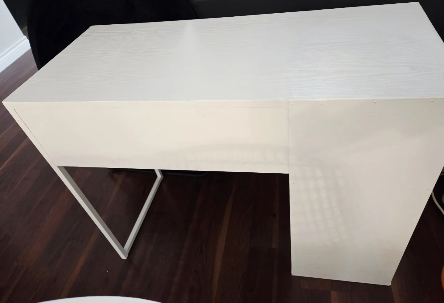 White Desk with Shelves and Drawer - photo 5