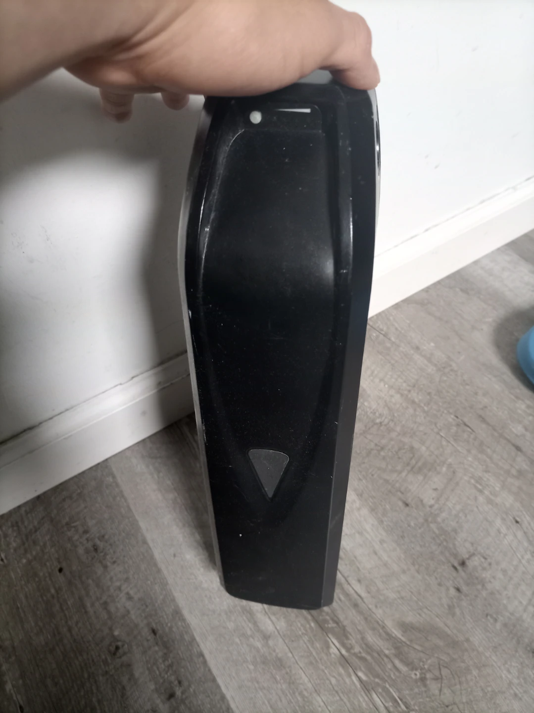 Black Electric Bicycle Battery Case
