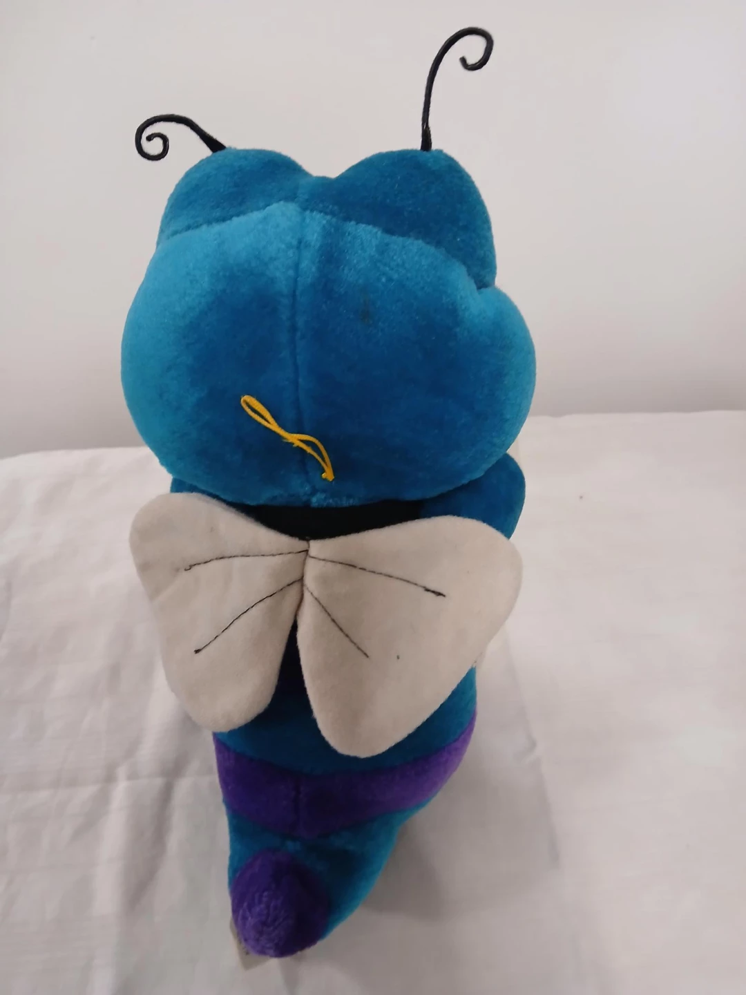 Blue & Purple Striped Cartoon Bug Plush Toy. Pick up only. - photo 2