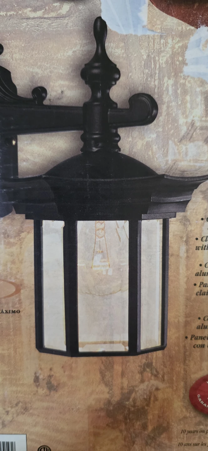 Snoc Royal Collection 81452BK Black Wall Lantern Set of Two - photo 3