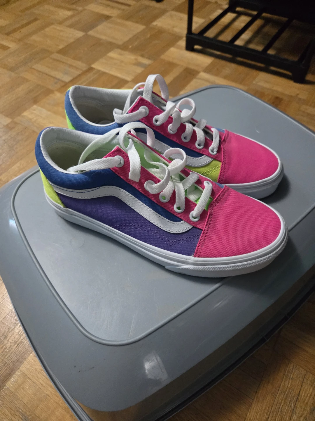 Vans Old Skool Colour Block Sneakers - Women's Size 7