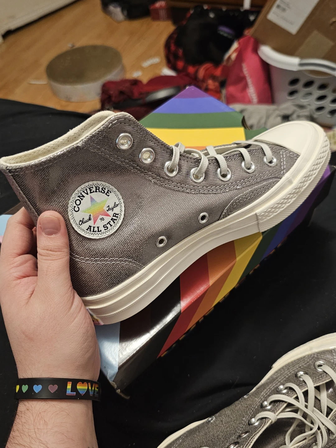 pride collection converse size M4/W6 (BRAND NEW) - photo 3