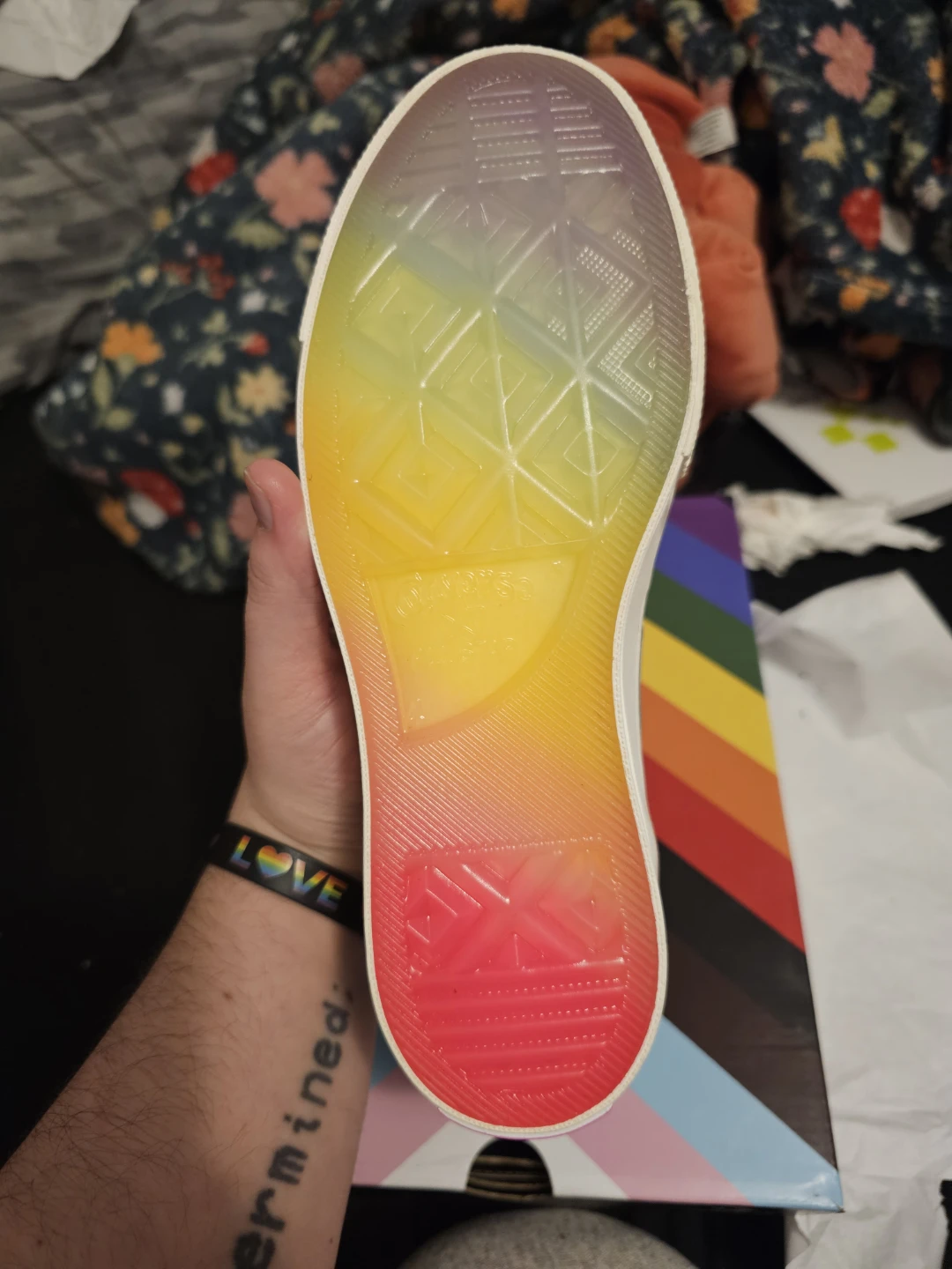 pride collection converse size M4/W6 (BRAND NEW) - photo 4