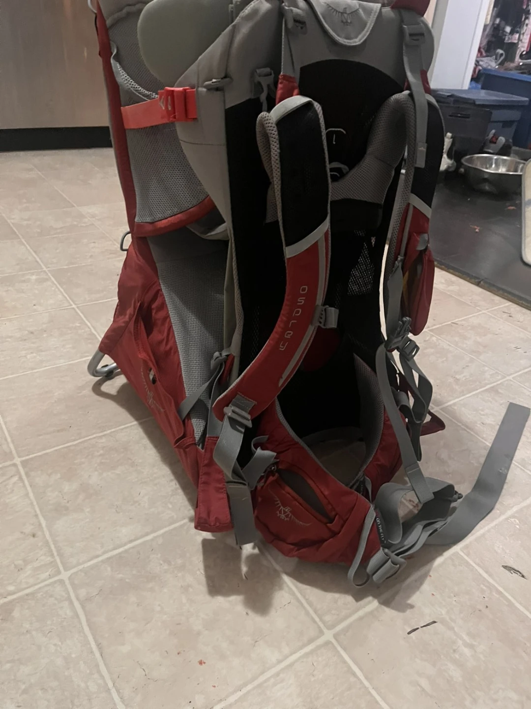 Osprey Poco Child Carrier Backpack Red - photo 2