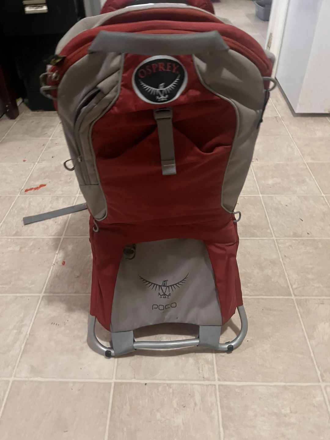 Osprey Poco Child Carrier Backpack Red - photo 3