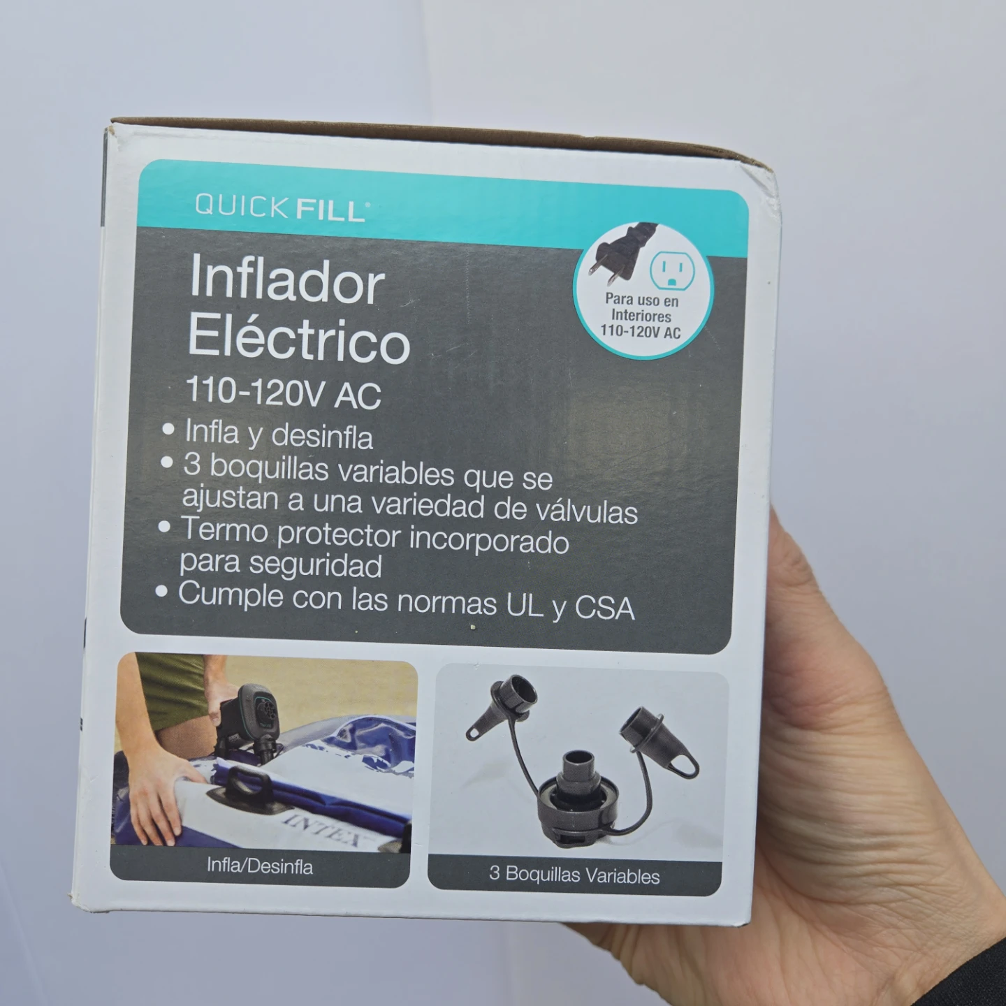 Inflator deflator for inflatable boats rafts tubes - photo 5