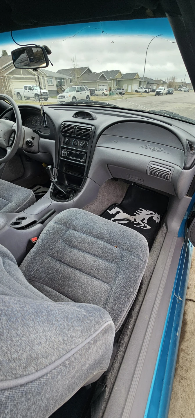 Blue Ford Mustang - photo 2