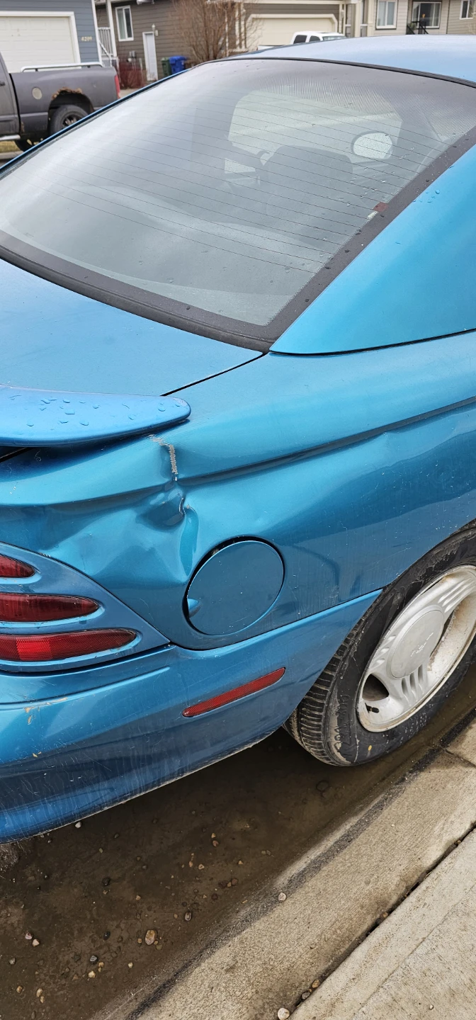 Blue Ford Mustang - photo 5