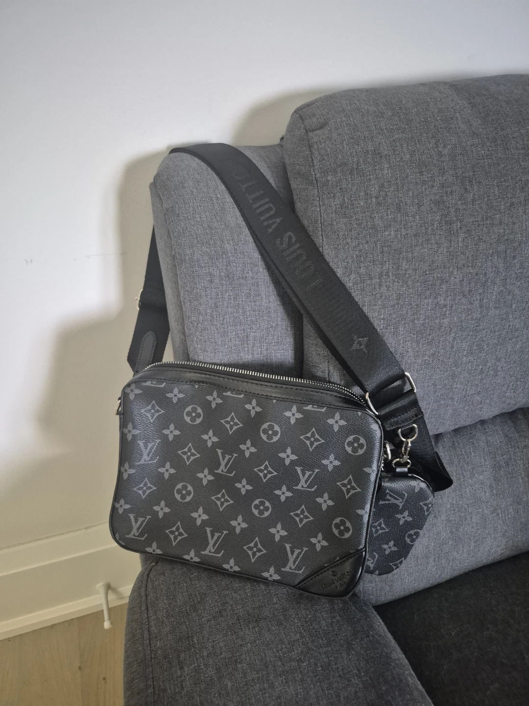 Louis Vuitton Crossbody Bag with Pouch
