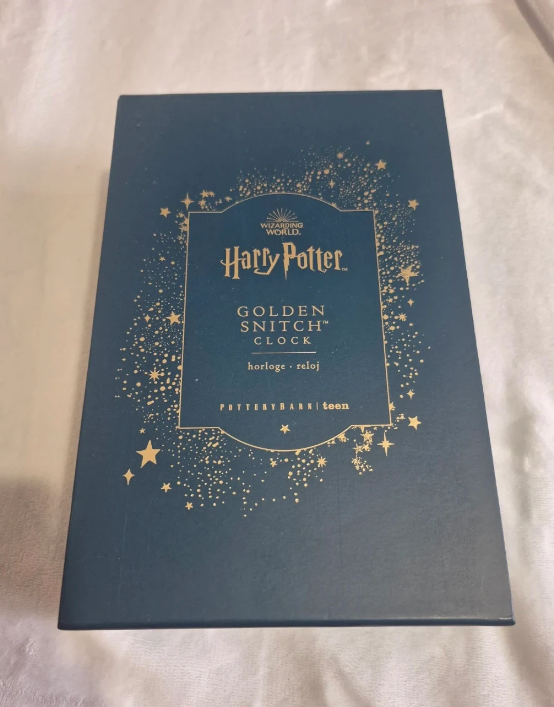 Harry Potter Golden Snitch Clock and Comb Set
