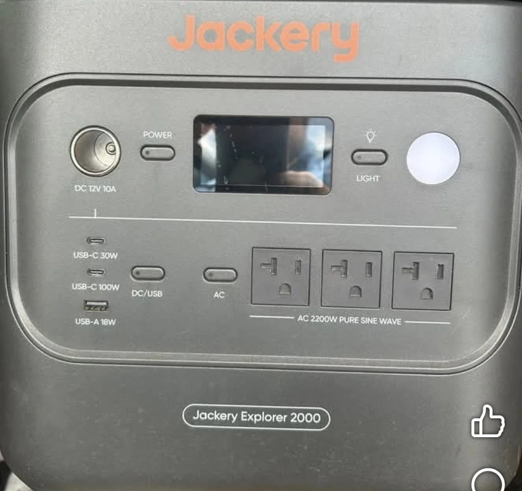 Jackery Explorer 2000 Portable Power Station