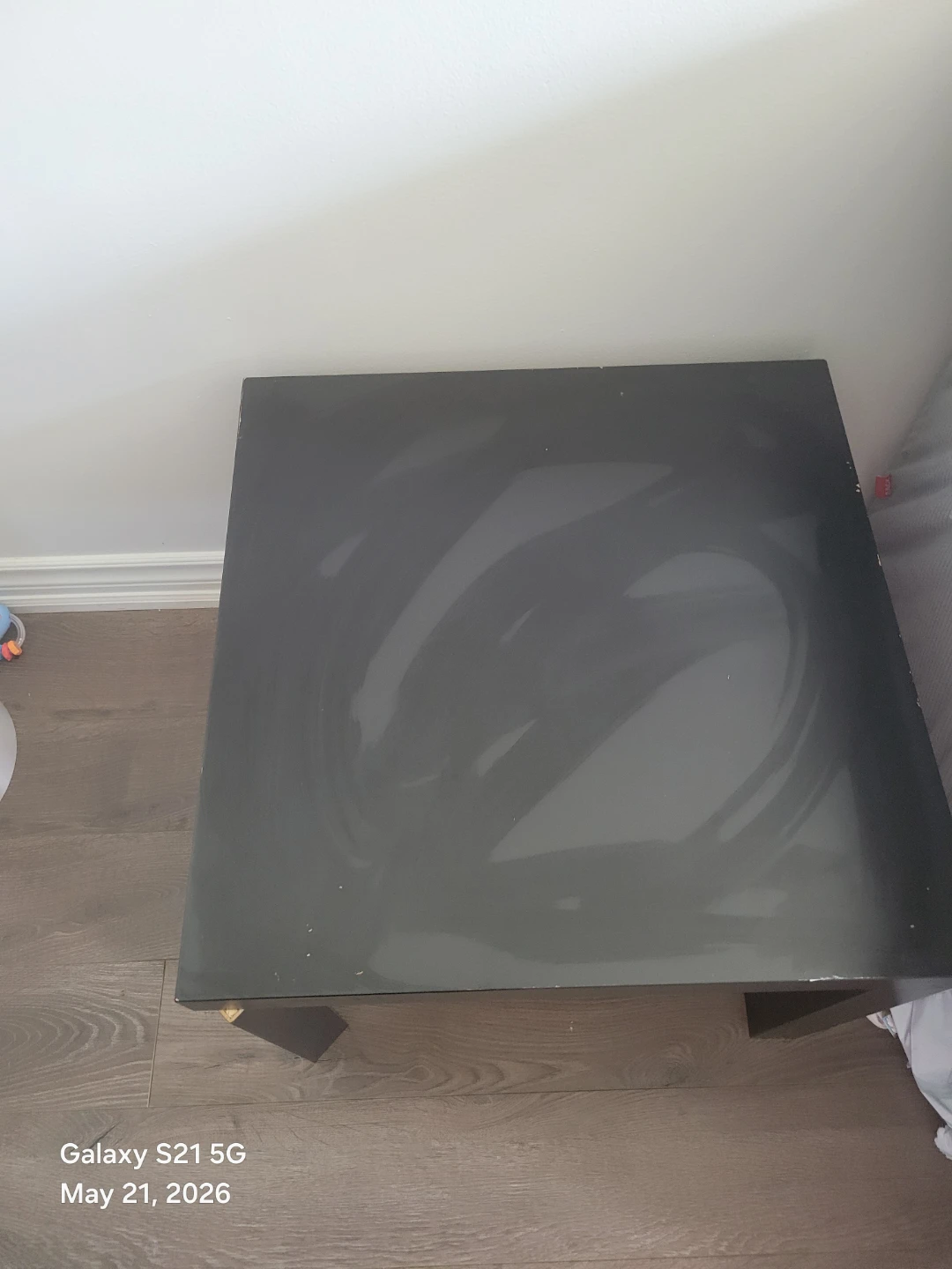 Black Side Table