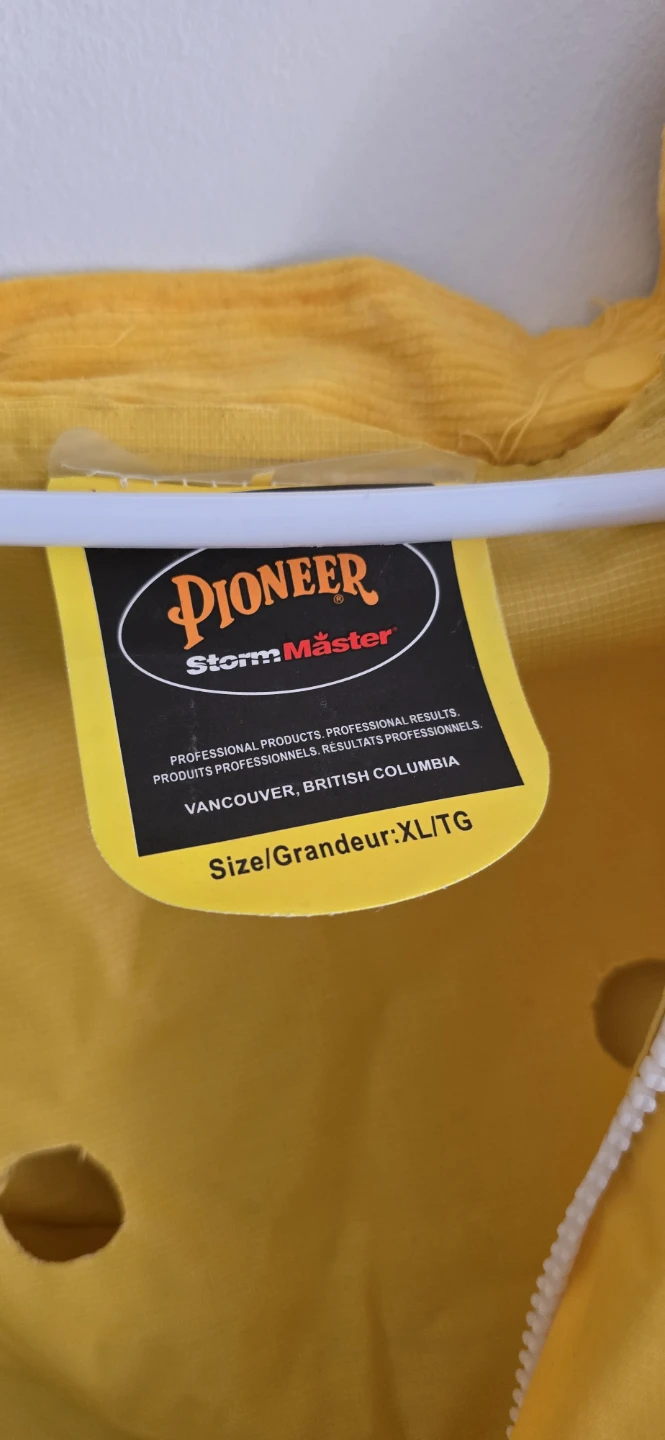 Pioneer Storm Master Yellow Raincoat XL/TG - photo 3