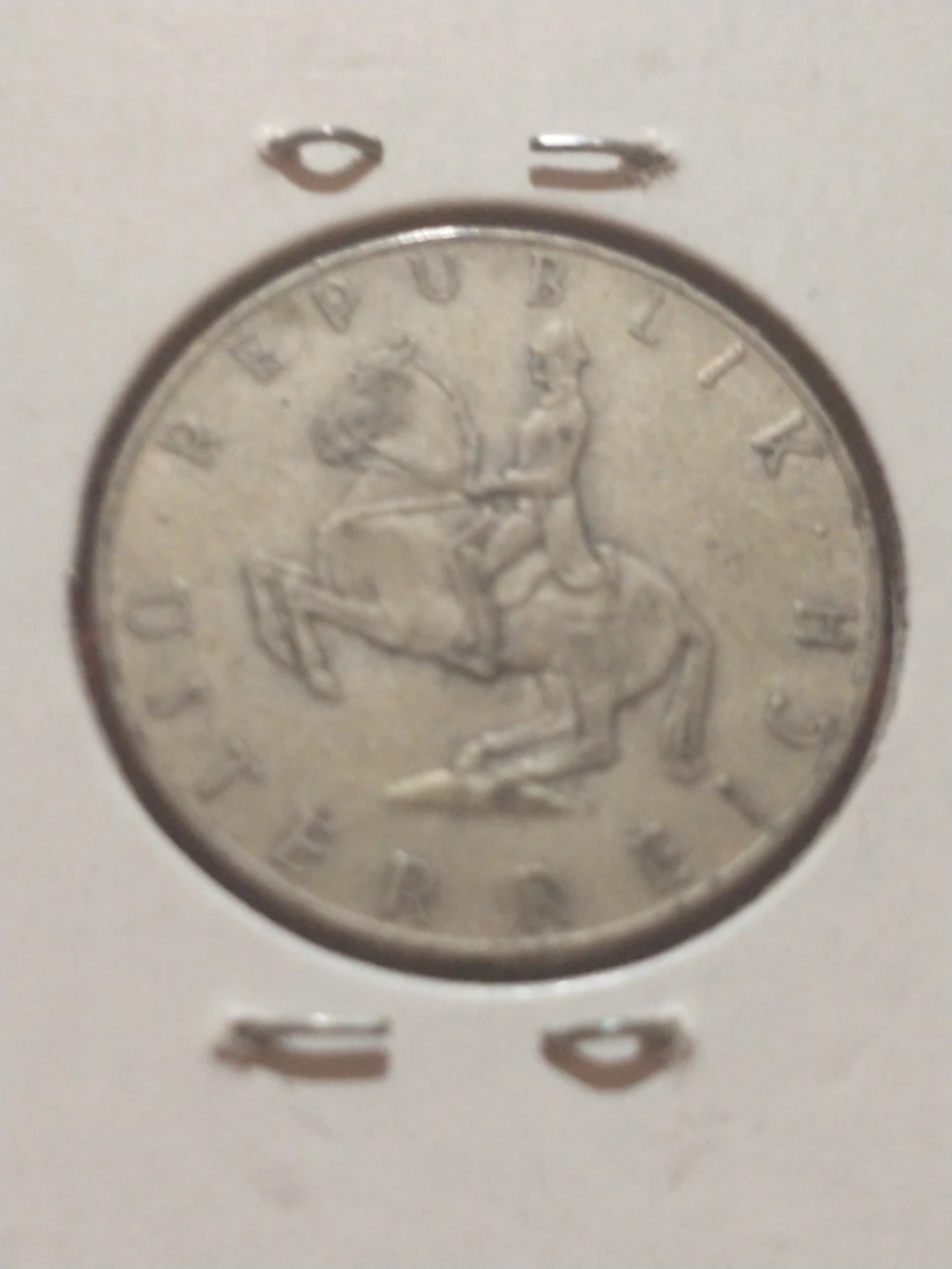 Nice 1960 Austria 5 schilling .640 silver coin KM#2889 - photo 2