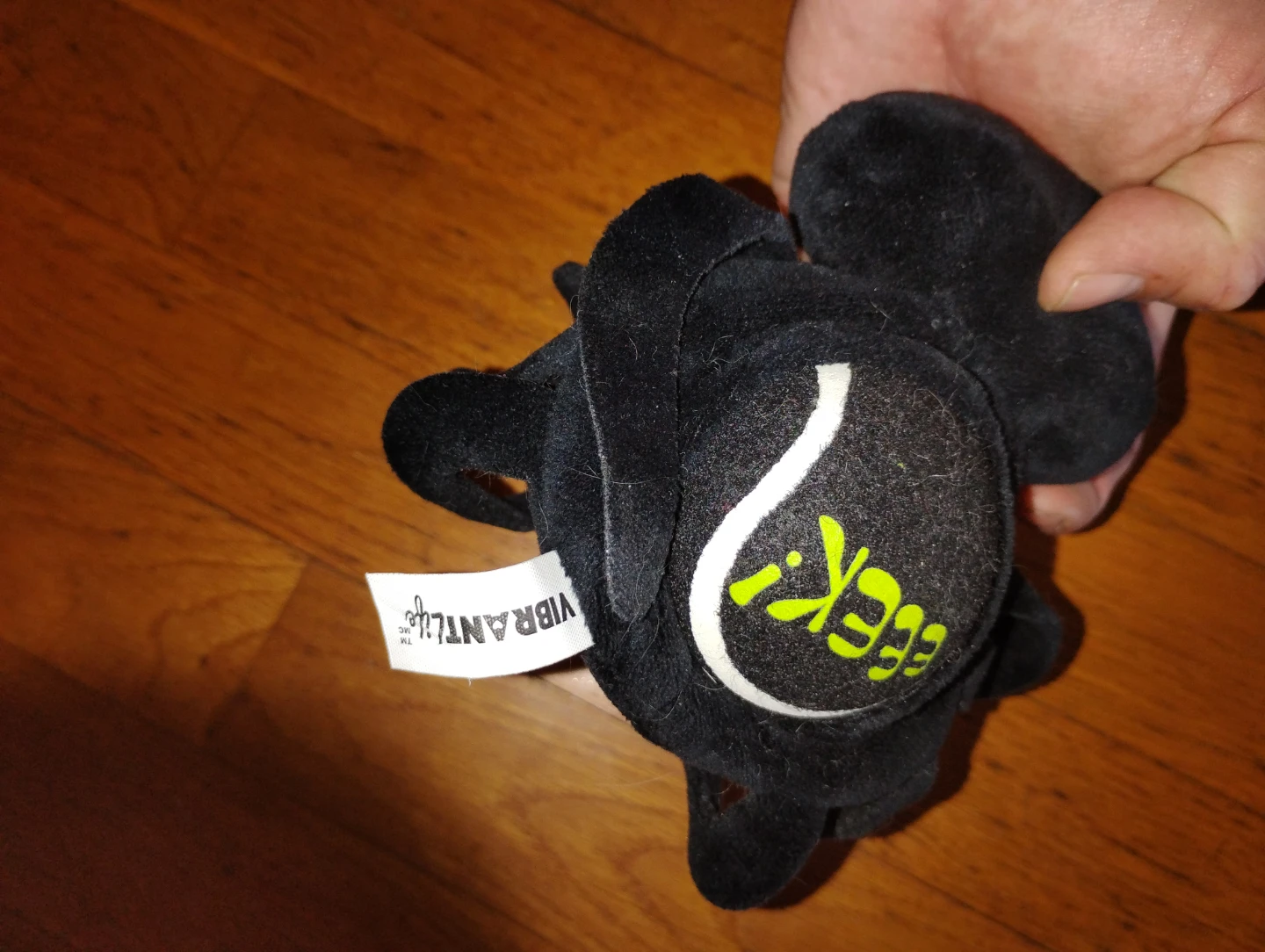 Vibrante! EEK! Black Spider Plush Toy - photo 5