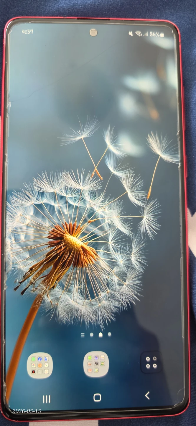 Samsung Galaxy Note10 Lite Red Smartphone - photo 3