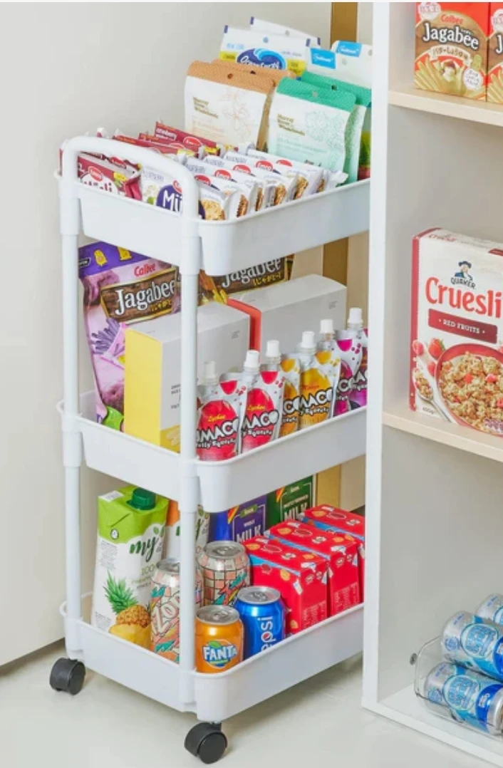 3-Tier Utility Rolling Cart - photo 4