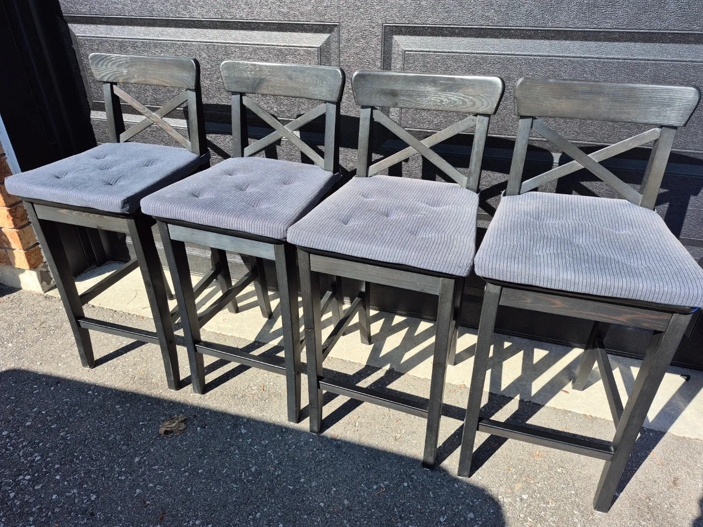 4 Counter Height Chairs