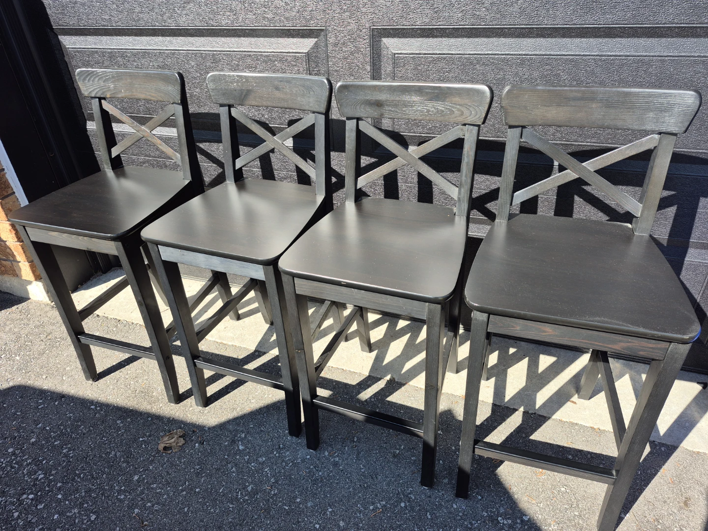 4 Counter Height Chairs - photo 3