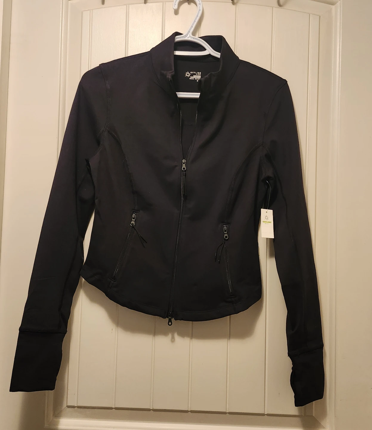 Offline by Aerie Black Full Zip Jacket