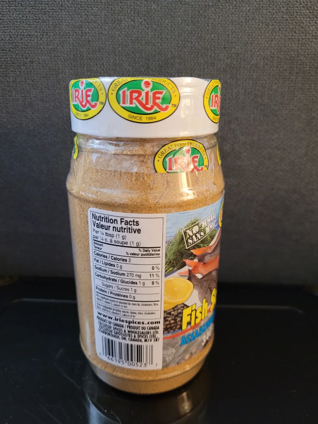 Irie Fish Seasoning - 340g - photo 2