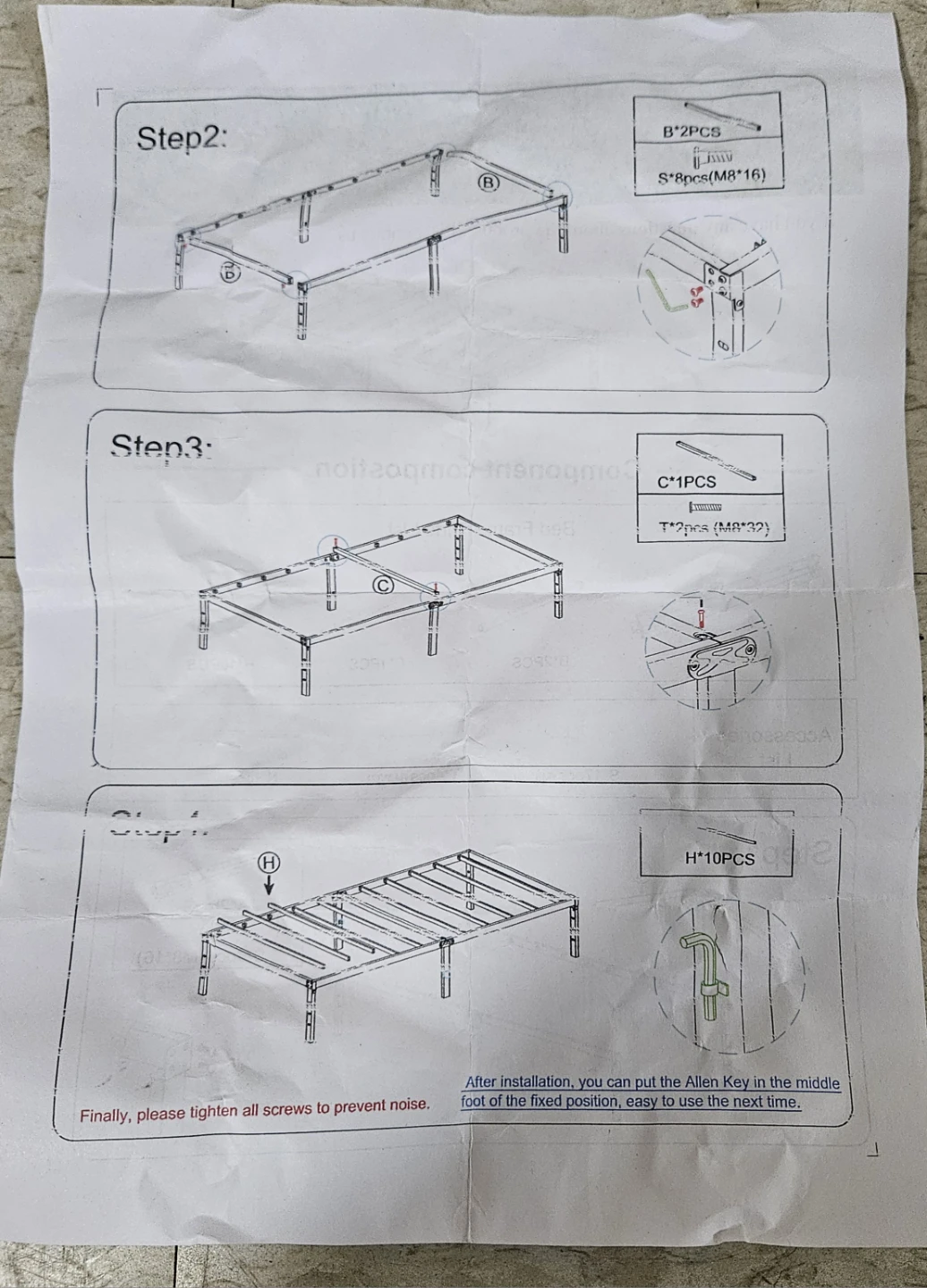 Full Twin Bed Frame - photo 4