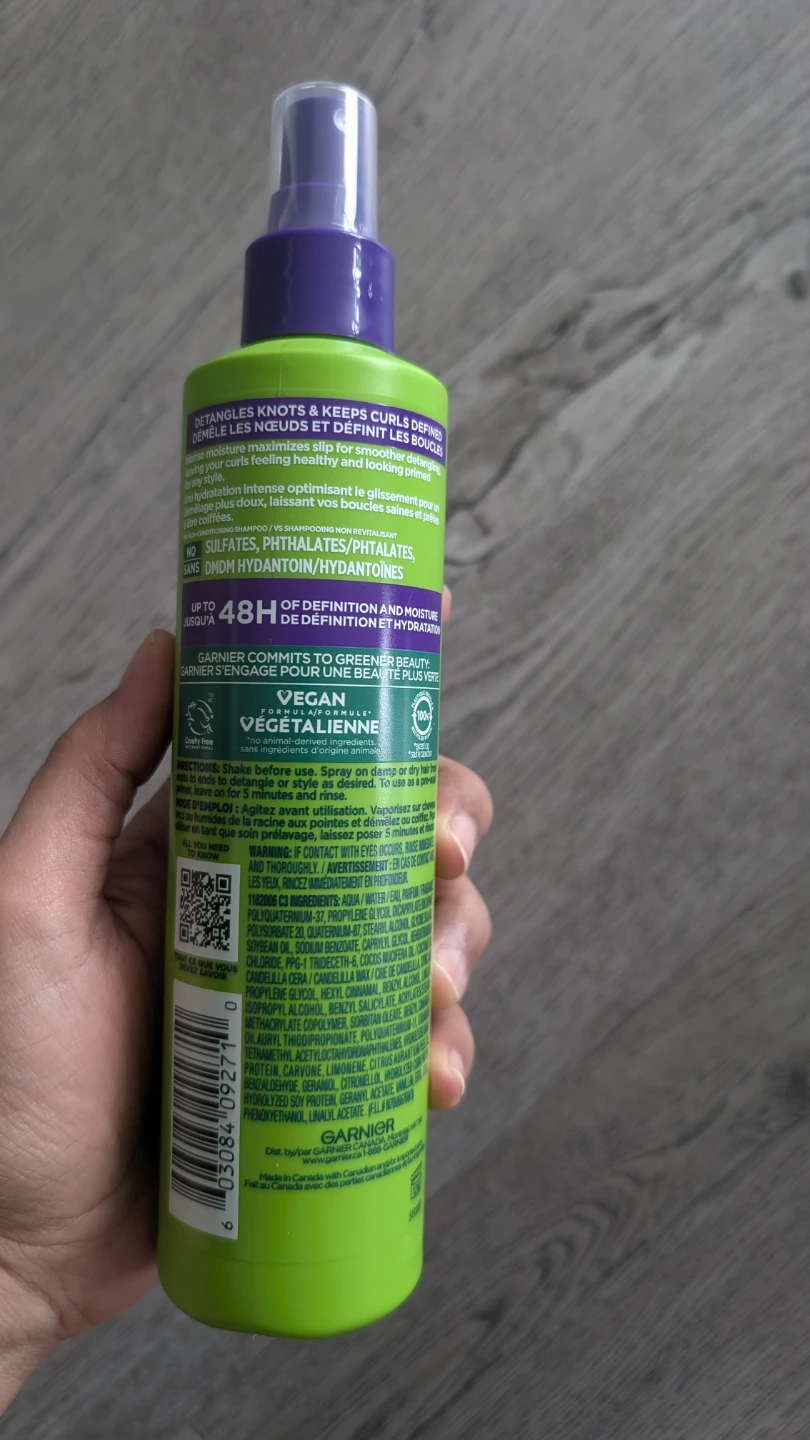 Garnier Fructis Curl Nourish Knot Melter Milk - photo 2