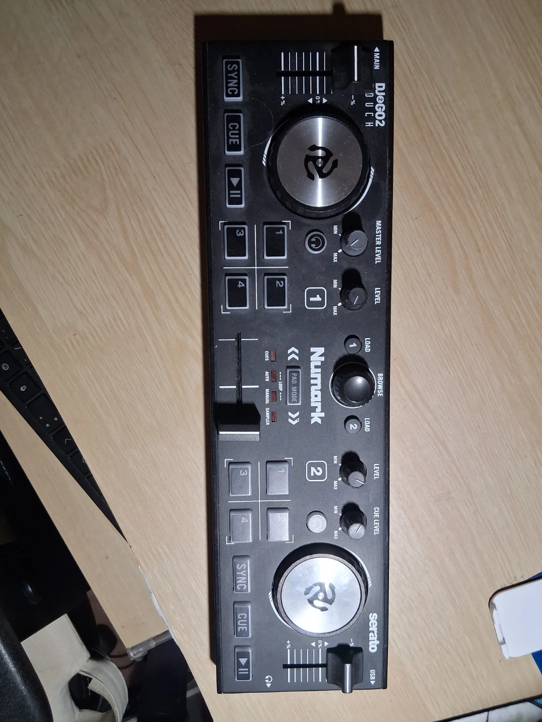 Numark DJGO2 DJ Controller with Serato