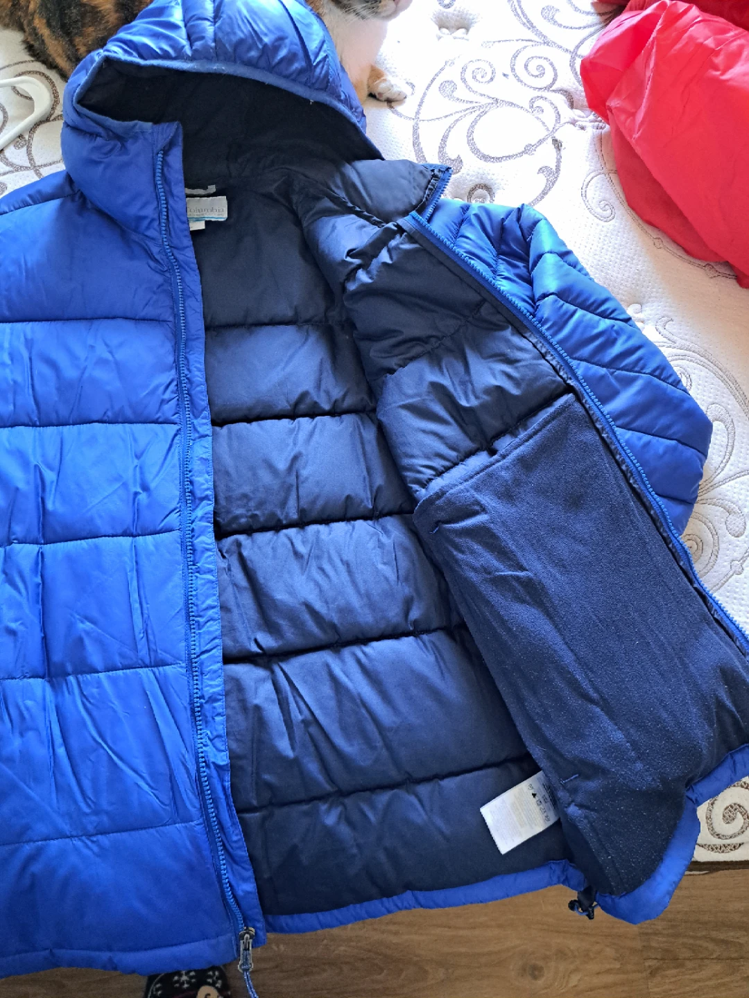 Columbia Blue Puffer Jacket - photo 3