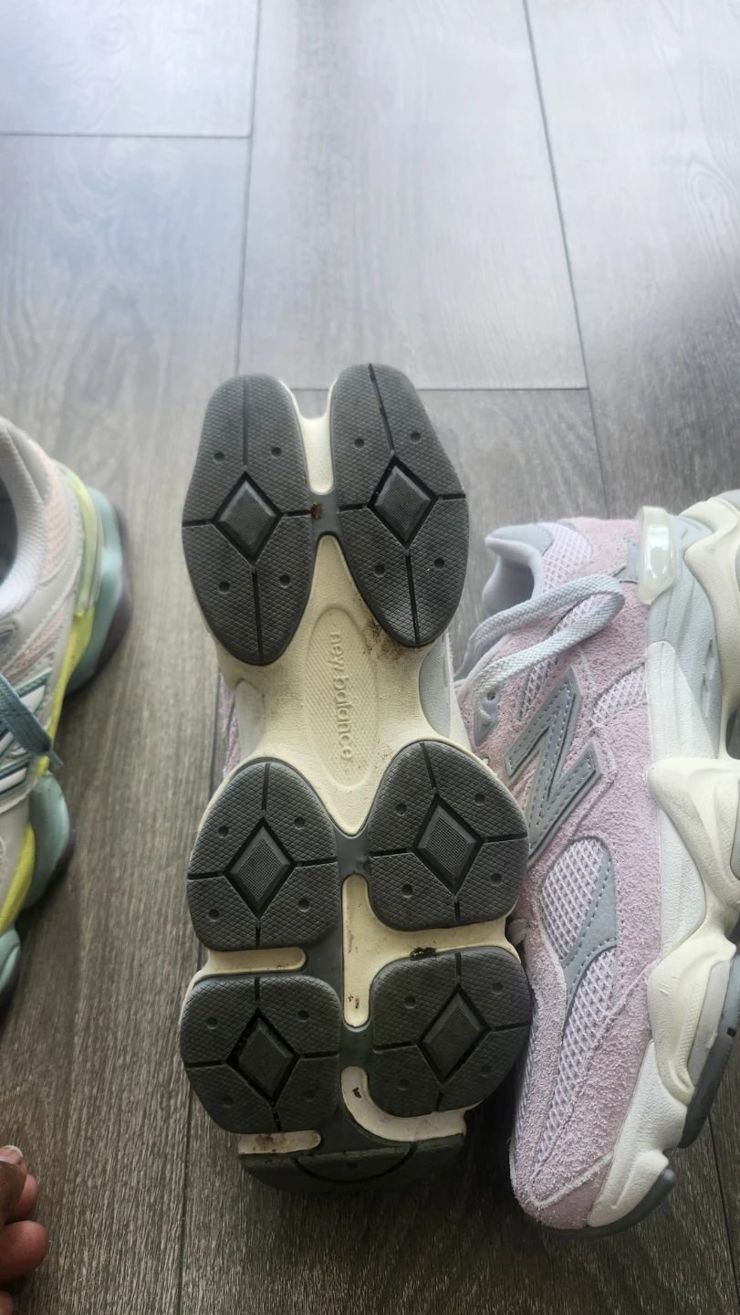New Balance 9060 Pink/Grey Sneakers - photo 3