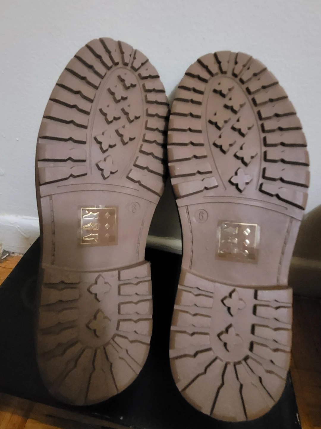 Brown Faux Leather Loafers boys - photo 5