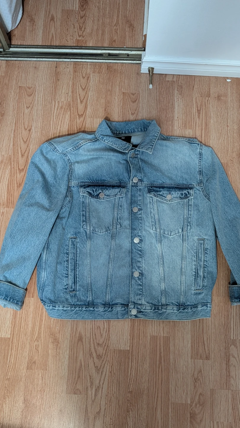 H&M Light Wash Denim Jacket