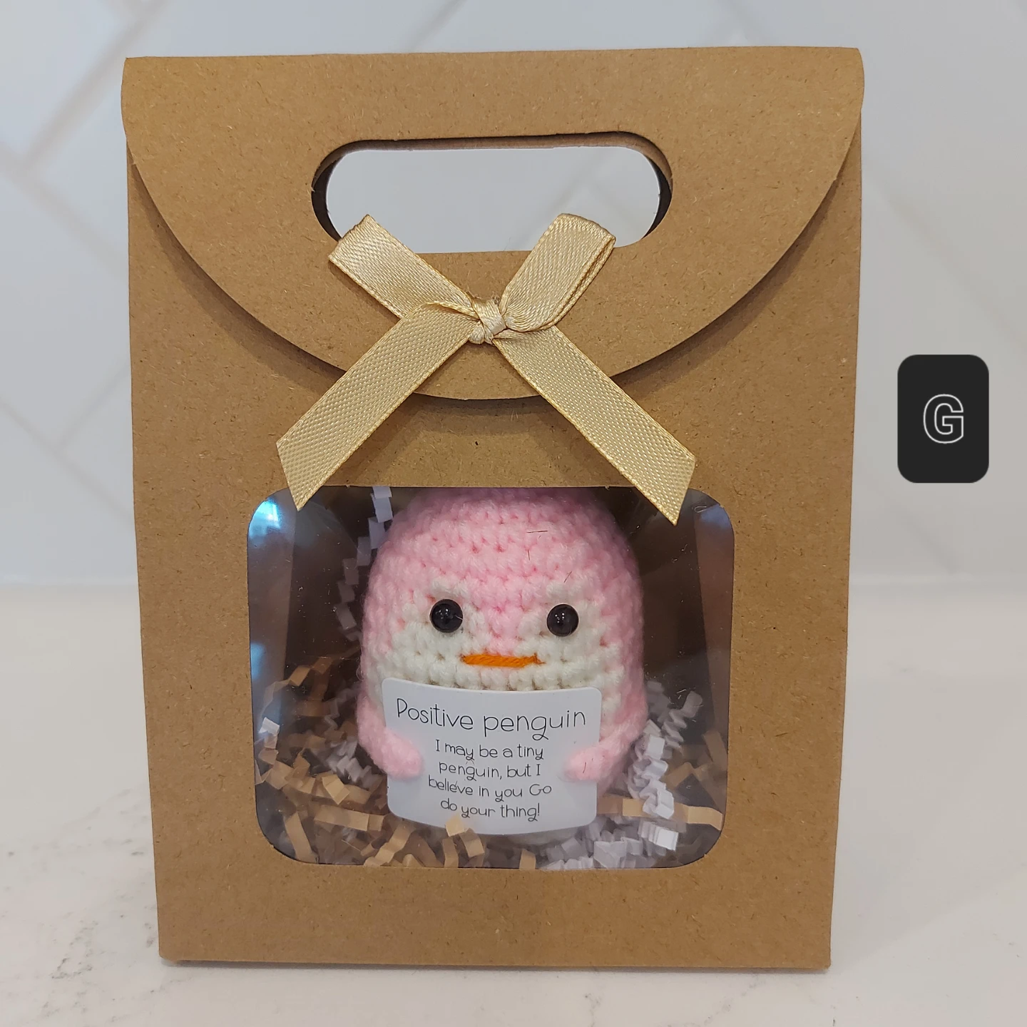 🐧Positive Penguin Crochet Plush - photo 2