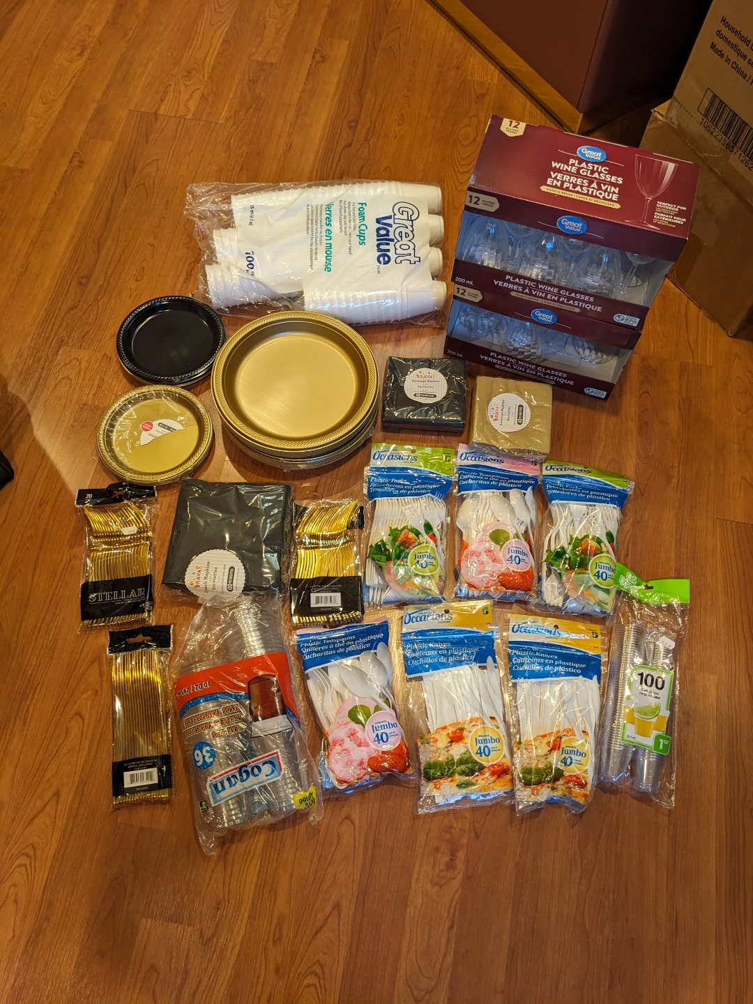 Assorted Party Supplies