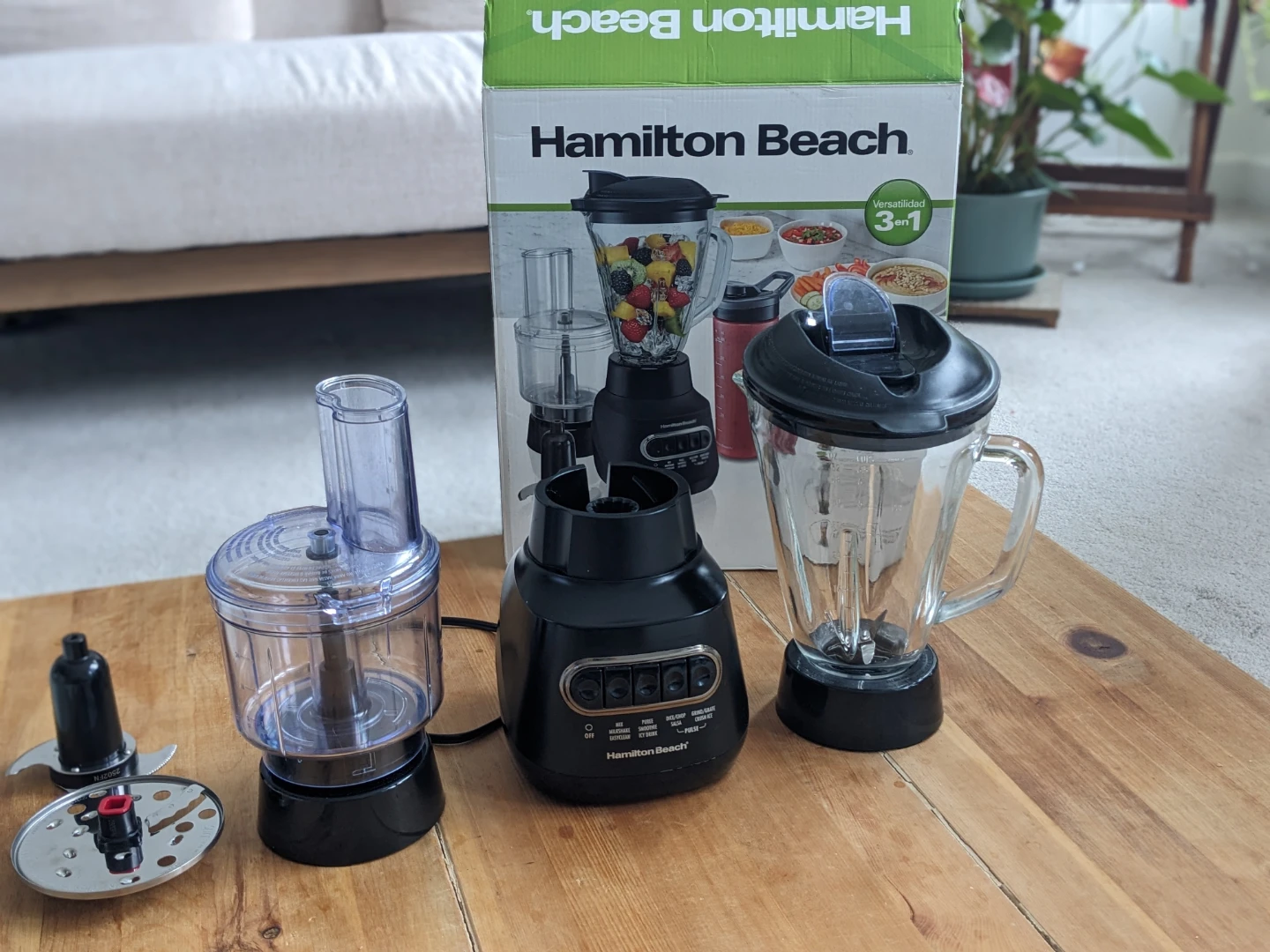 Hamilton Beach 3-in-1 Blender Food Processor - photo 4