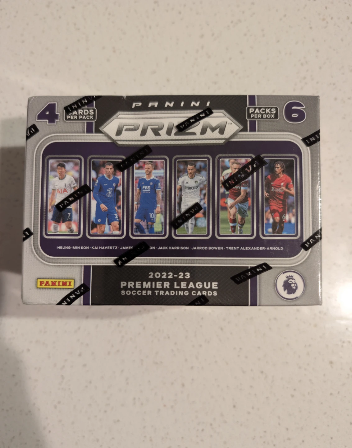 2022-23 Panini Prizm Premier League Soccer Trading Cards Box