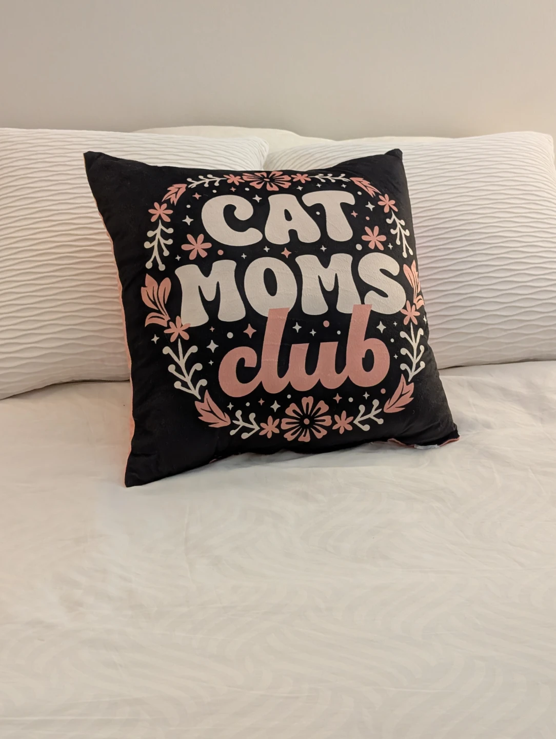Cat Moms Club Decorative Pillow