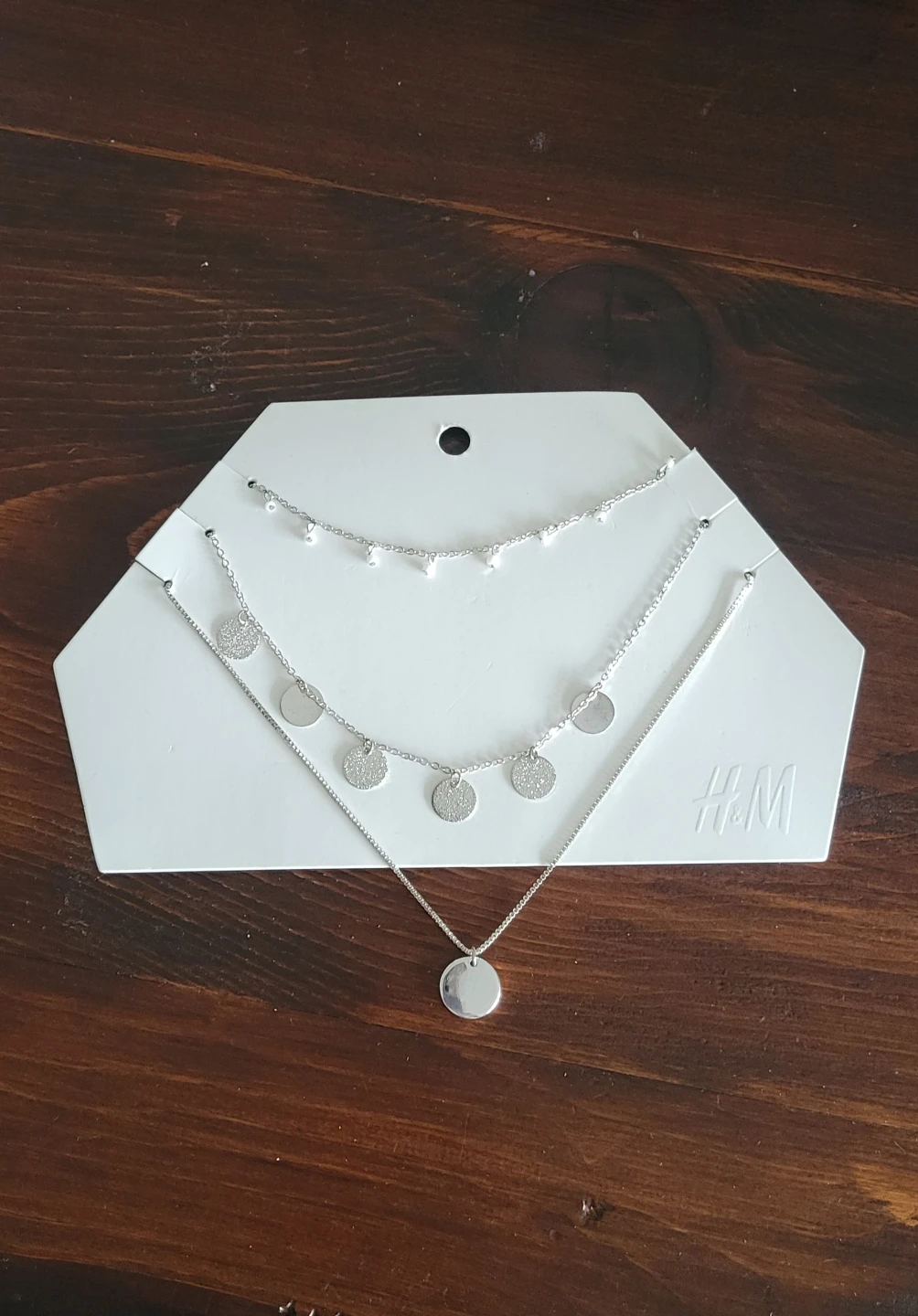 H&M Layered Necklace with Coin Charms